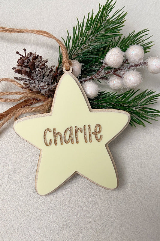 Star Personalized Gift Tag