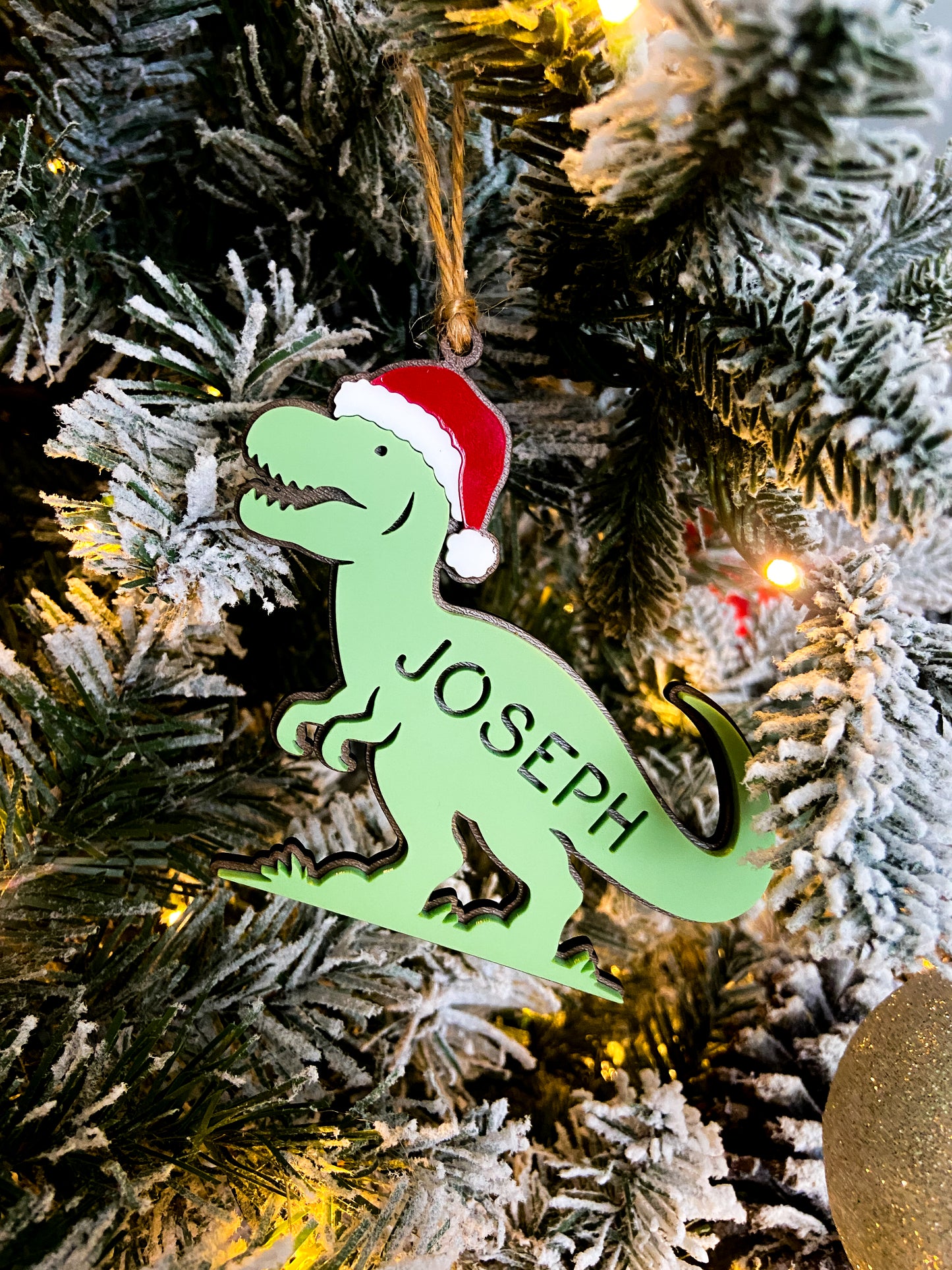 Dinosaur T-Rex Ornament